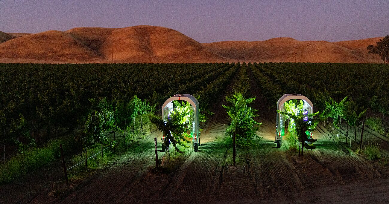Autonome UV-C-Roboter ersetzen Fungizide auf 240 Hektar Weinbergen