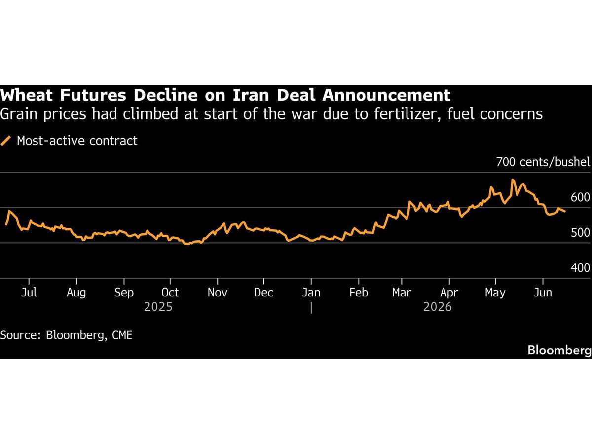 Grain Futures Decline as Potential Hormuz Reopening Promises Relief on Farm Inputs