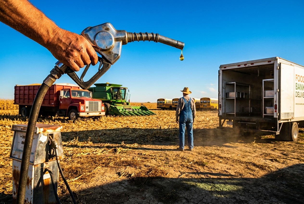 U.S. Diesel Price Spikes Signal Rising Energy Pressures for Global Agriculture