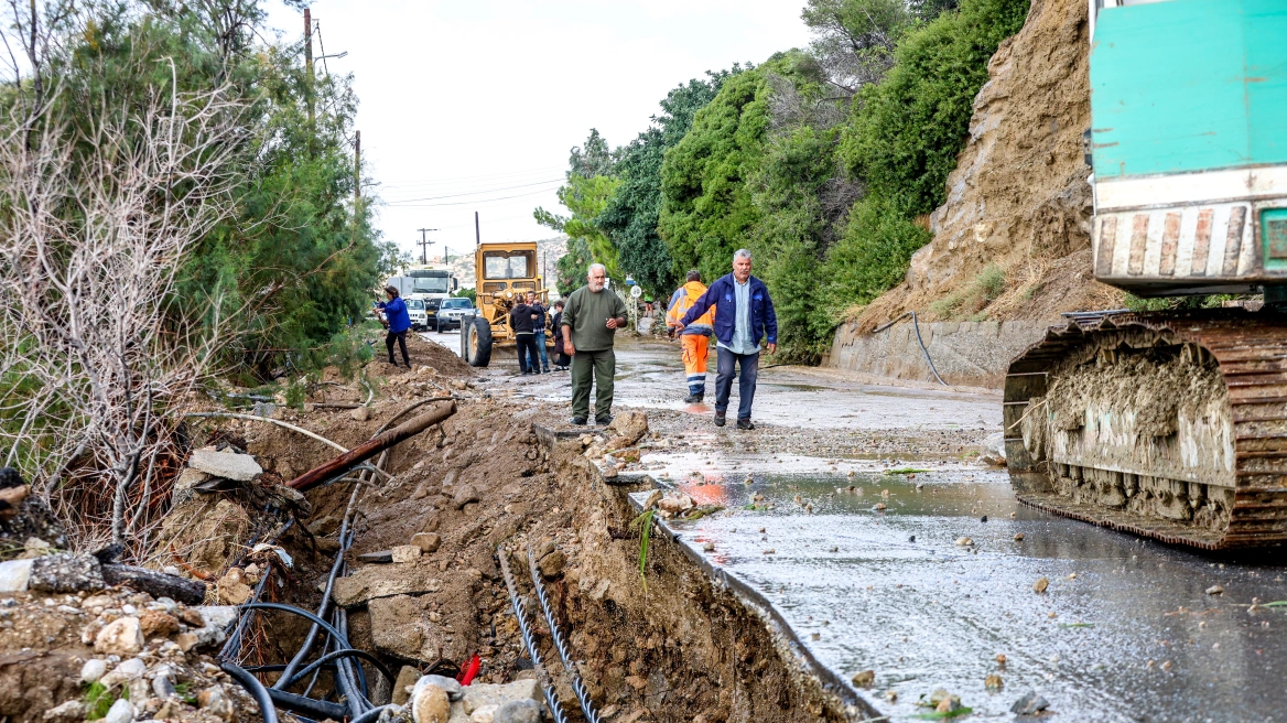 Cretan Farmland Devastated by Torrential Rains and Mudflows